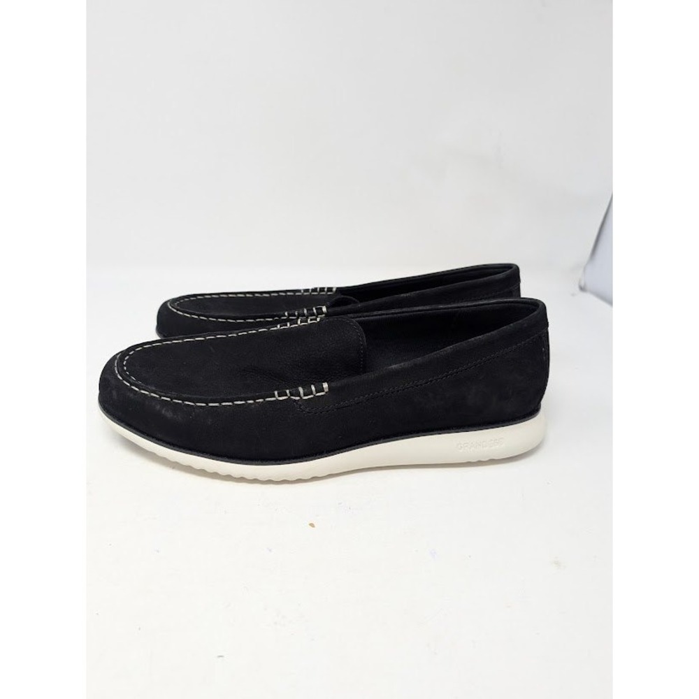 Cole Haan Zerogrand Shoes Men's Black Suede Slip on Grand 360 Loafers Causal 10m